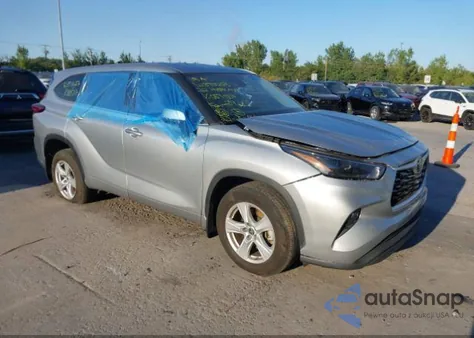 2022 Toyota Highlander L/Le from USA, damaged, VIN 5TDBZRBH3NS589507